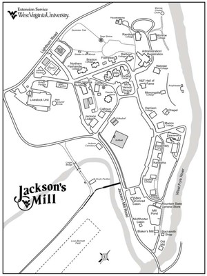 Jackson's Mill Camp Map