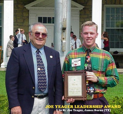 Joe Yeager Leadership Award
